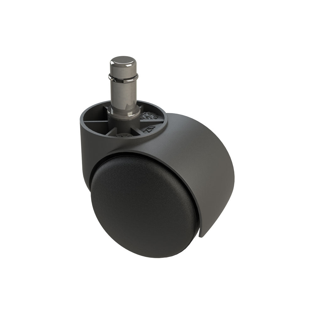 Suscom Bürostuhlrollen, 38 mm, 5er-Set, generalüberholt
