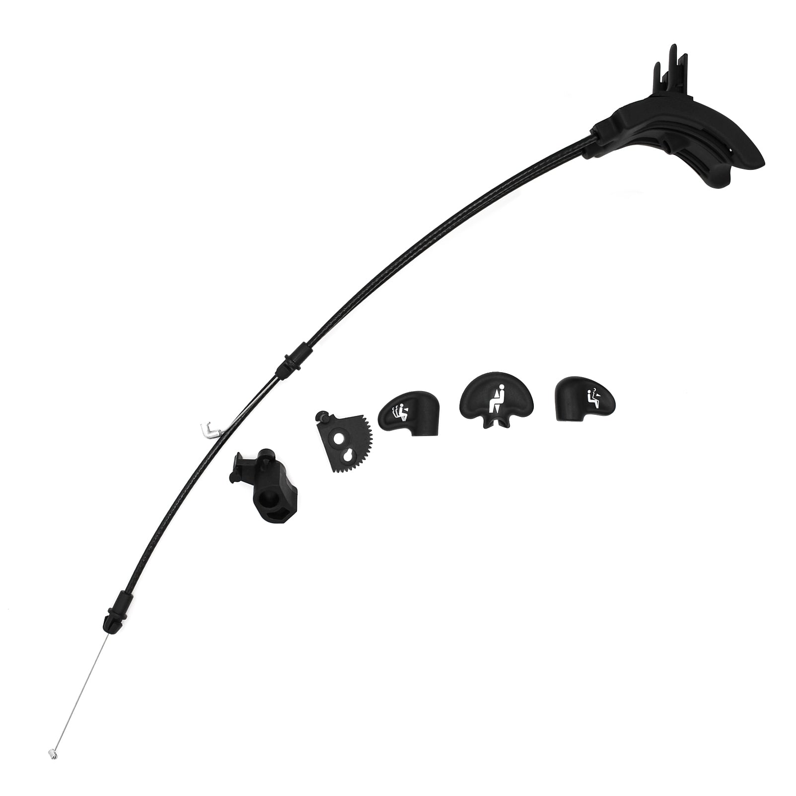 Herman Miller Aeron Kit câble d'inclinaison avant/arrière, levier de vitesse et bouton