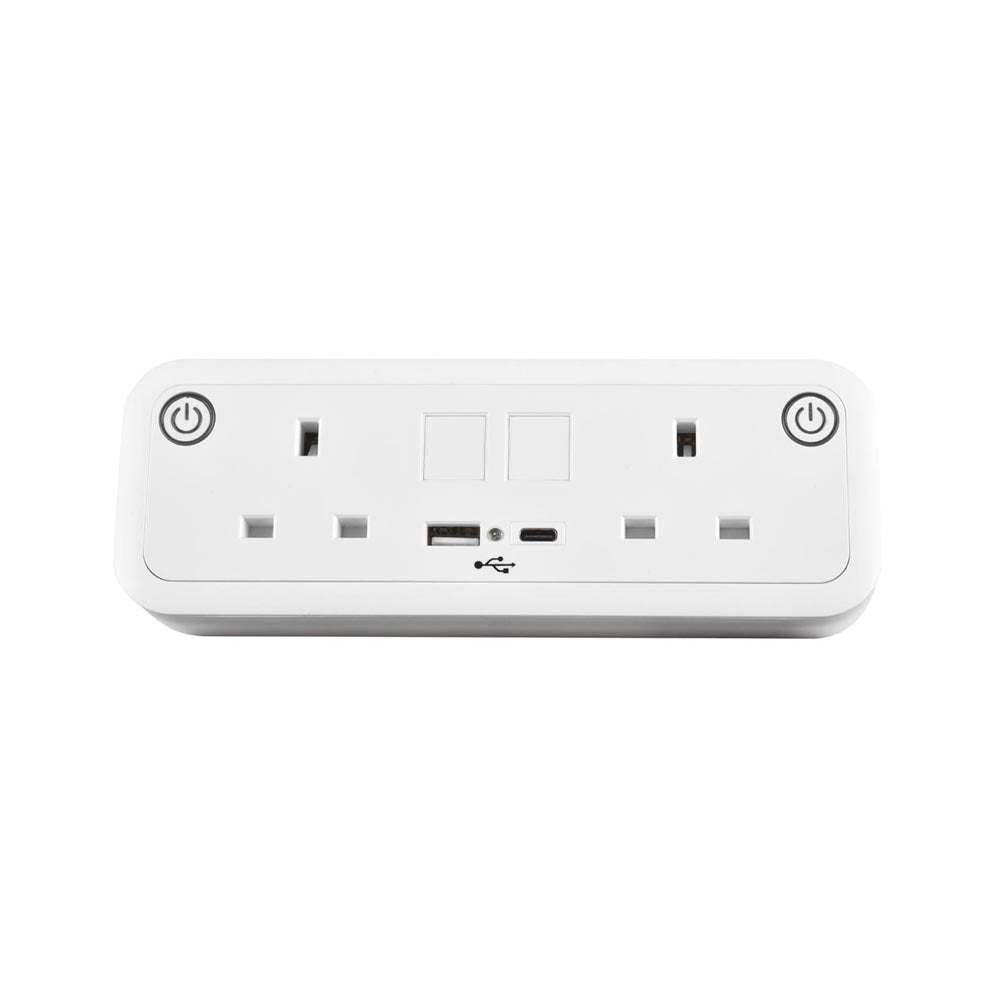 Modulo di alimentazione desktop UNO in bianco lucido
