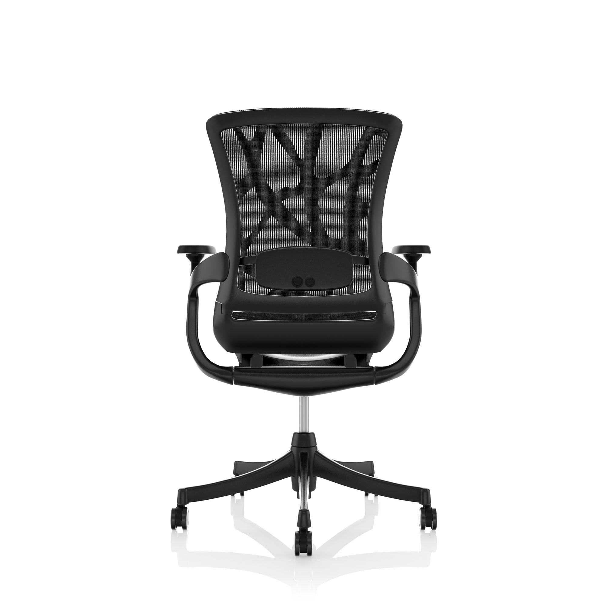 Asiento de confort: Silla de tareas de skate en negro - restaurado