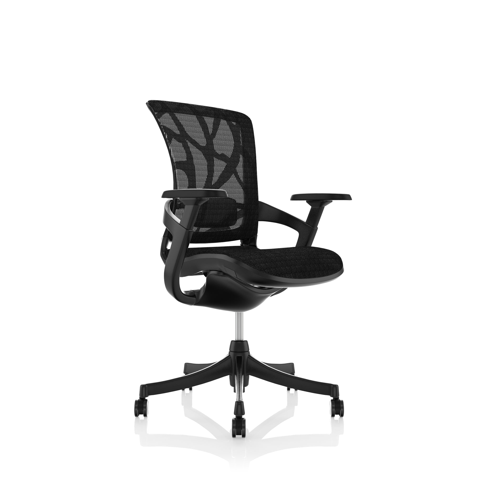 Asiento de confort: Silla de tareas de skate en negro - restaurado
