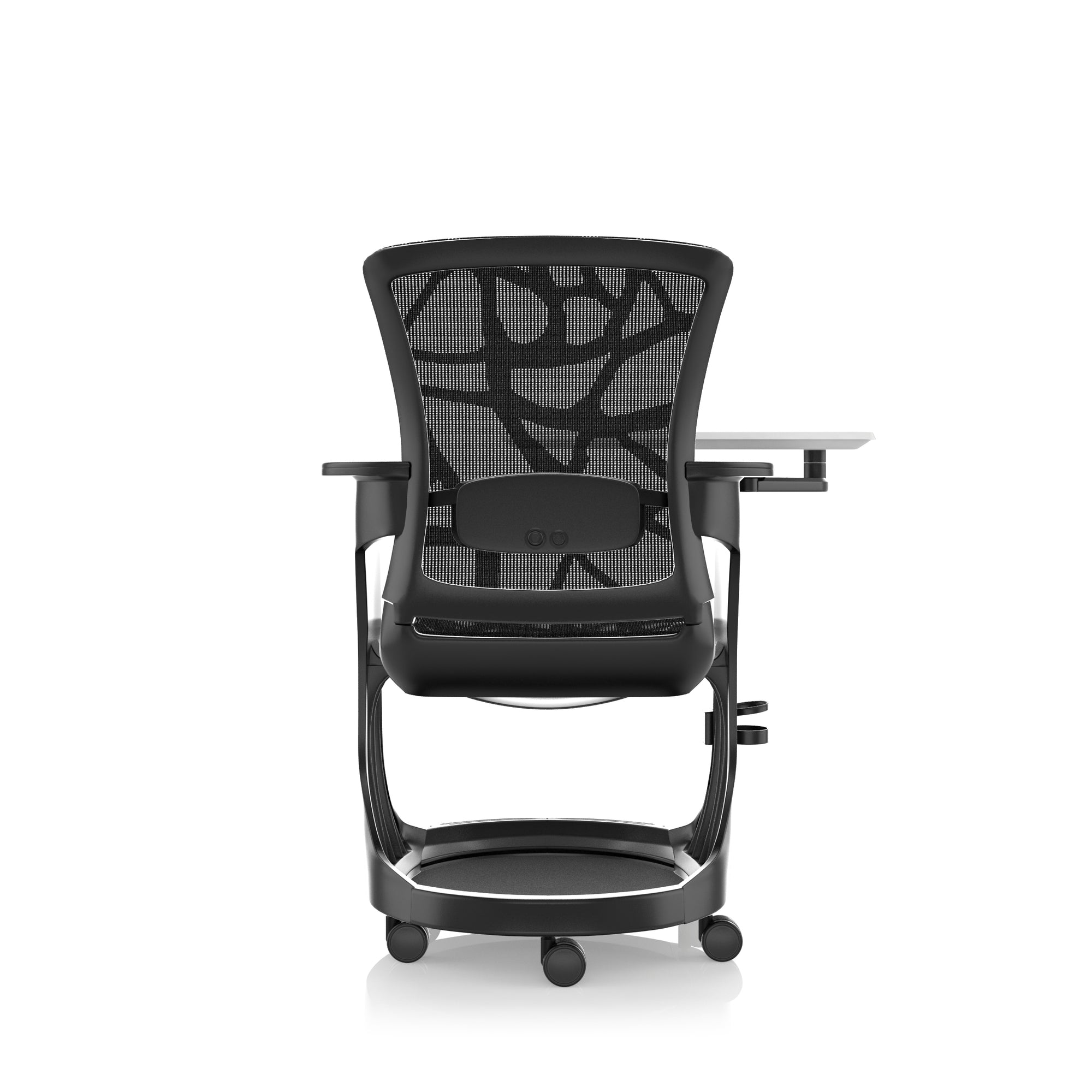 Asiento de confort: Silla de entrenamiento de tareas de skate en negro - restaurado