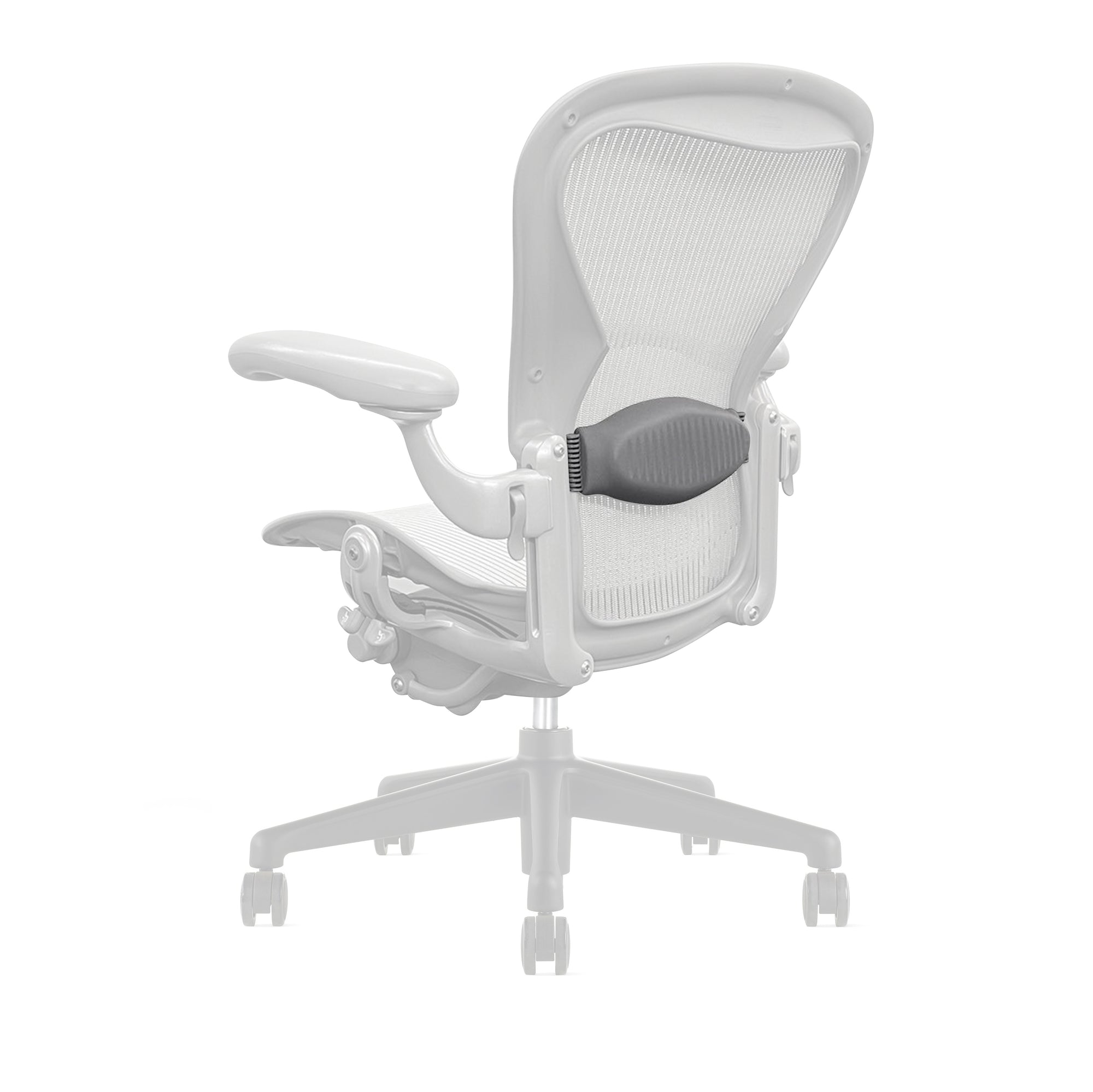 Herman Miller Aeron Soporte lumbar de repuesto en color gris