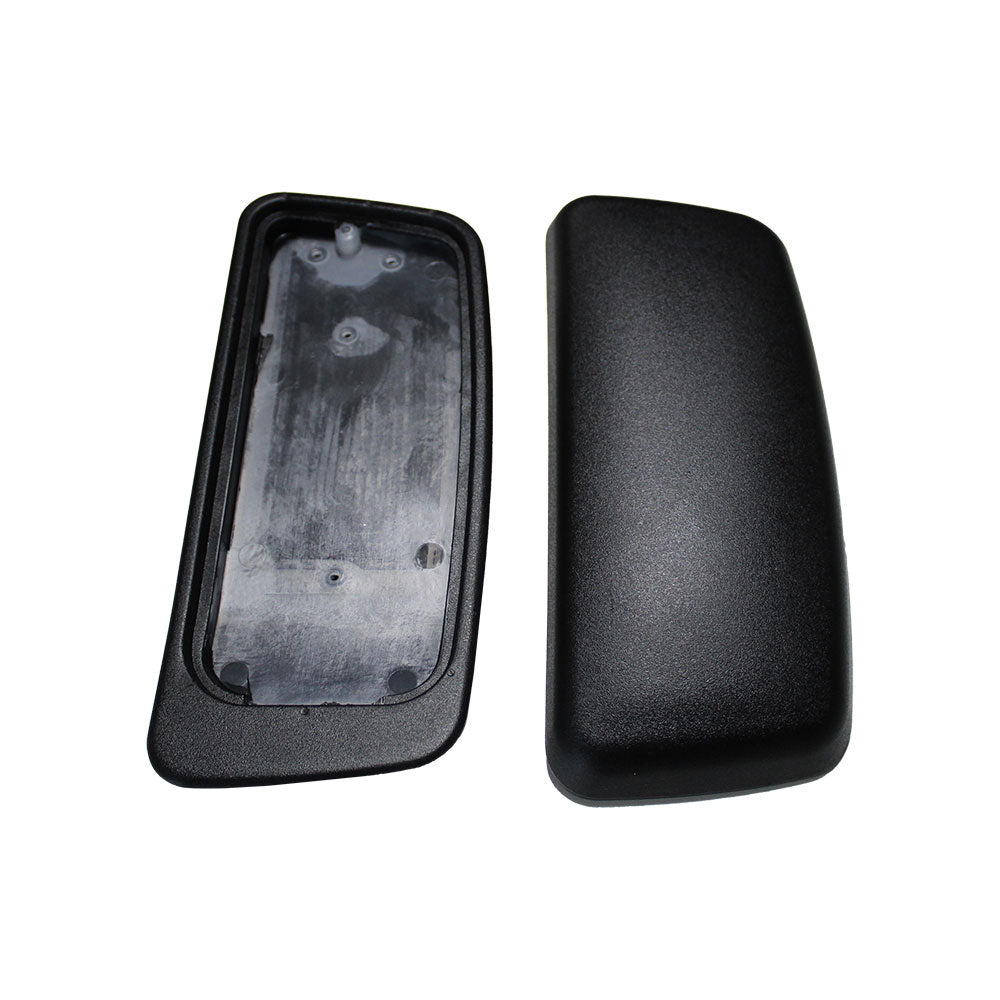 Haworth Zofy replacement arm pads, showcasing the top and bottom